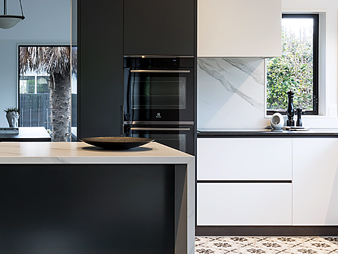 THUMB neo design designer custom kitchen Auckland Dekton Granite modern